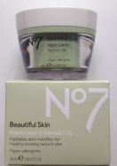 Boots No7 Beautiful Skin Night Cream For Normal/Oily Skin- 50ml